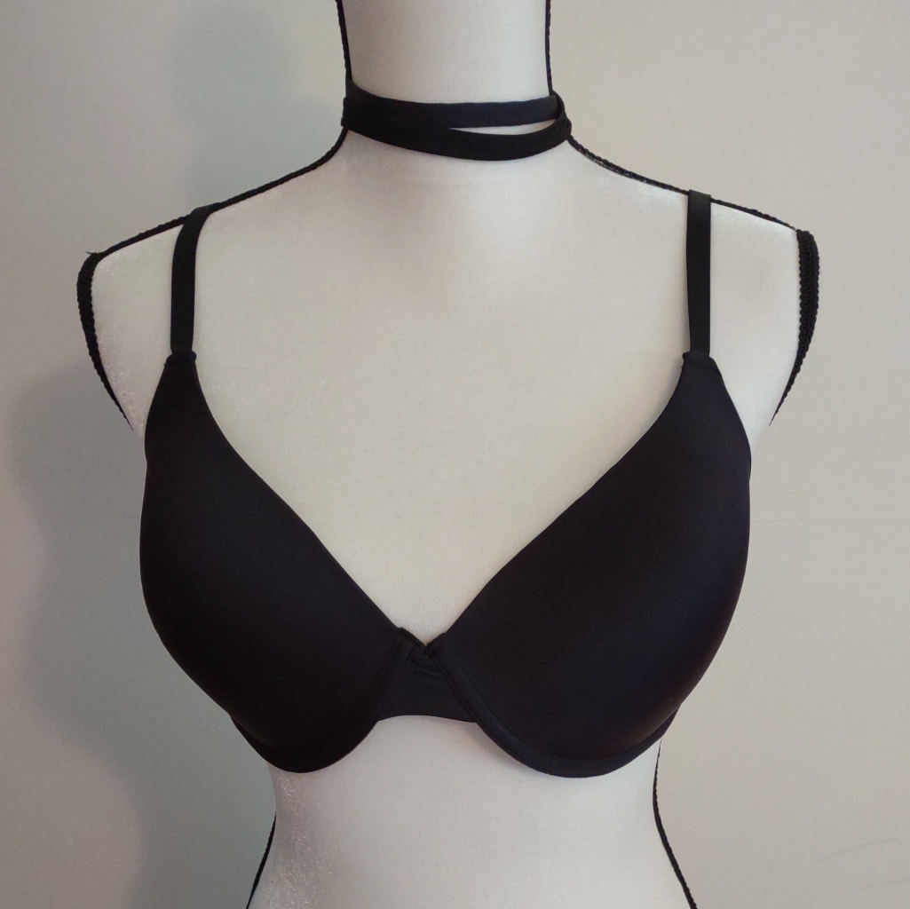 Secret Treasures Adjustable Strap Black Bra Size 38c New Without Tag